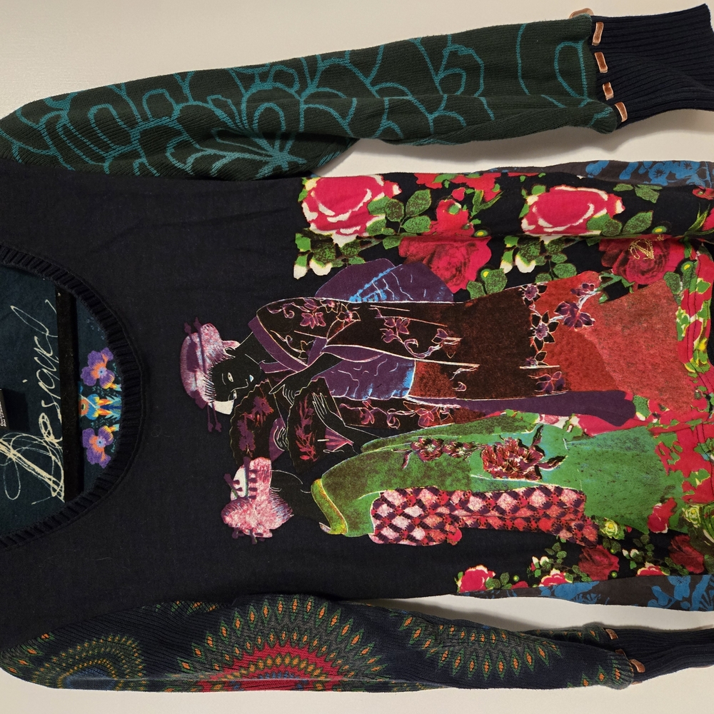 Colorful Graphic Sweater